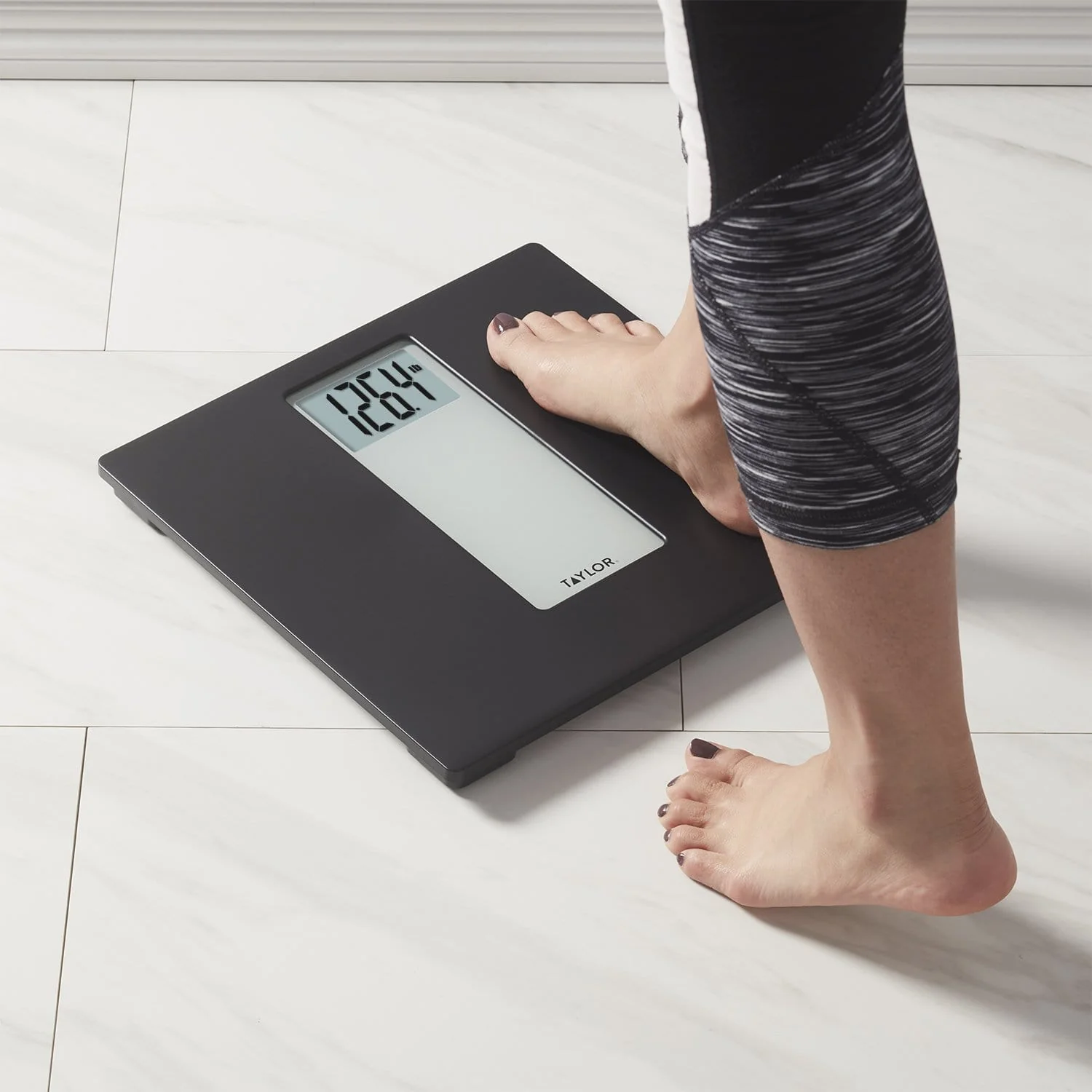 Digital Black/Grey Bathroom Scale 4 Digital Black/Grey Bathroom Scale