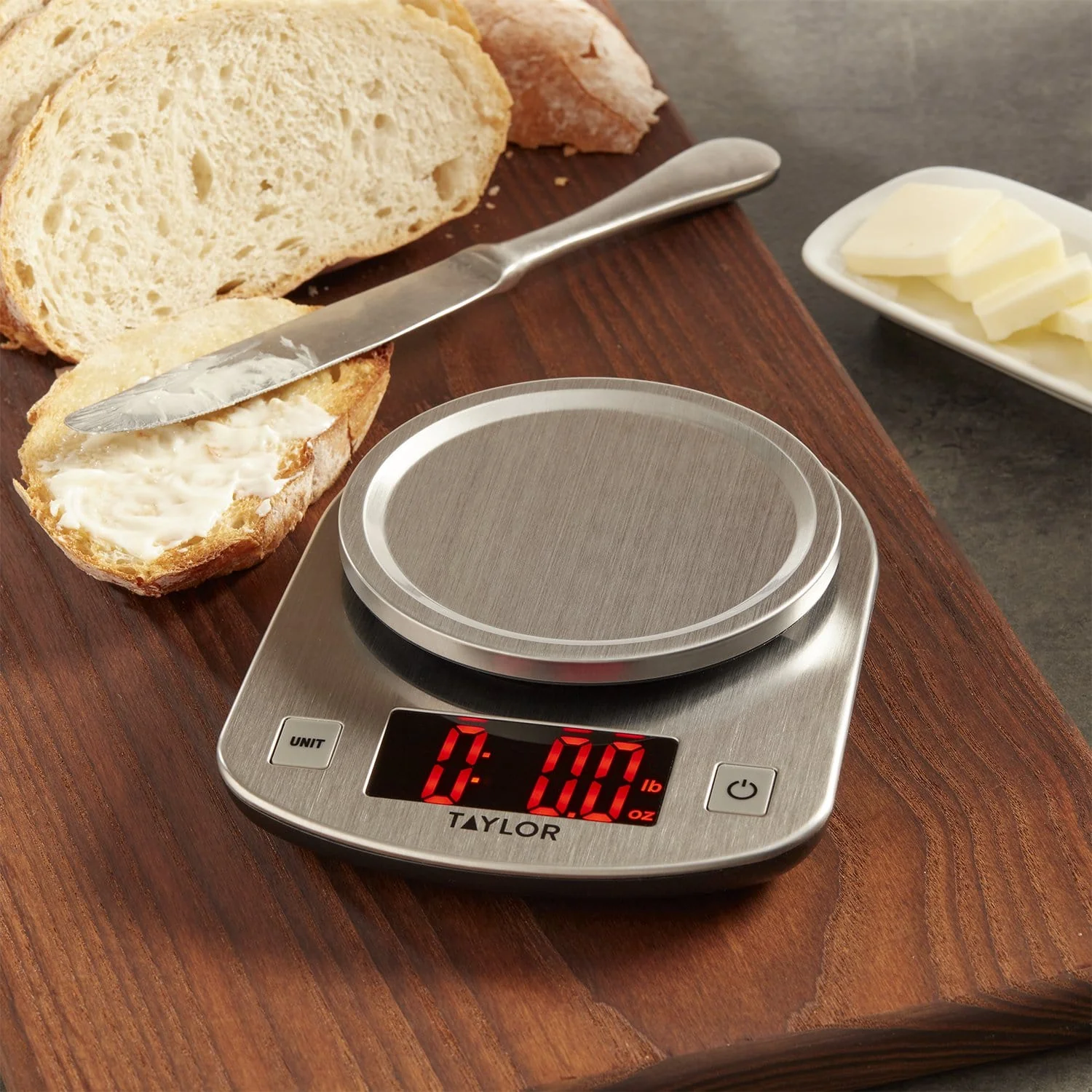 Stainless Steel LED Digital Kitchen Scale 6 Stainless Steel LED Digital Kitchen Scale