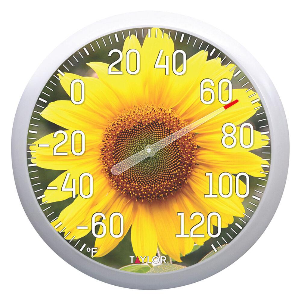 13.25" Sunflower Thermometer