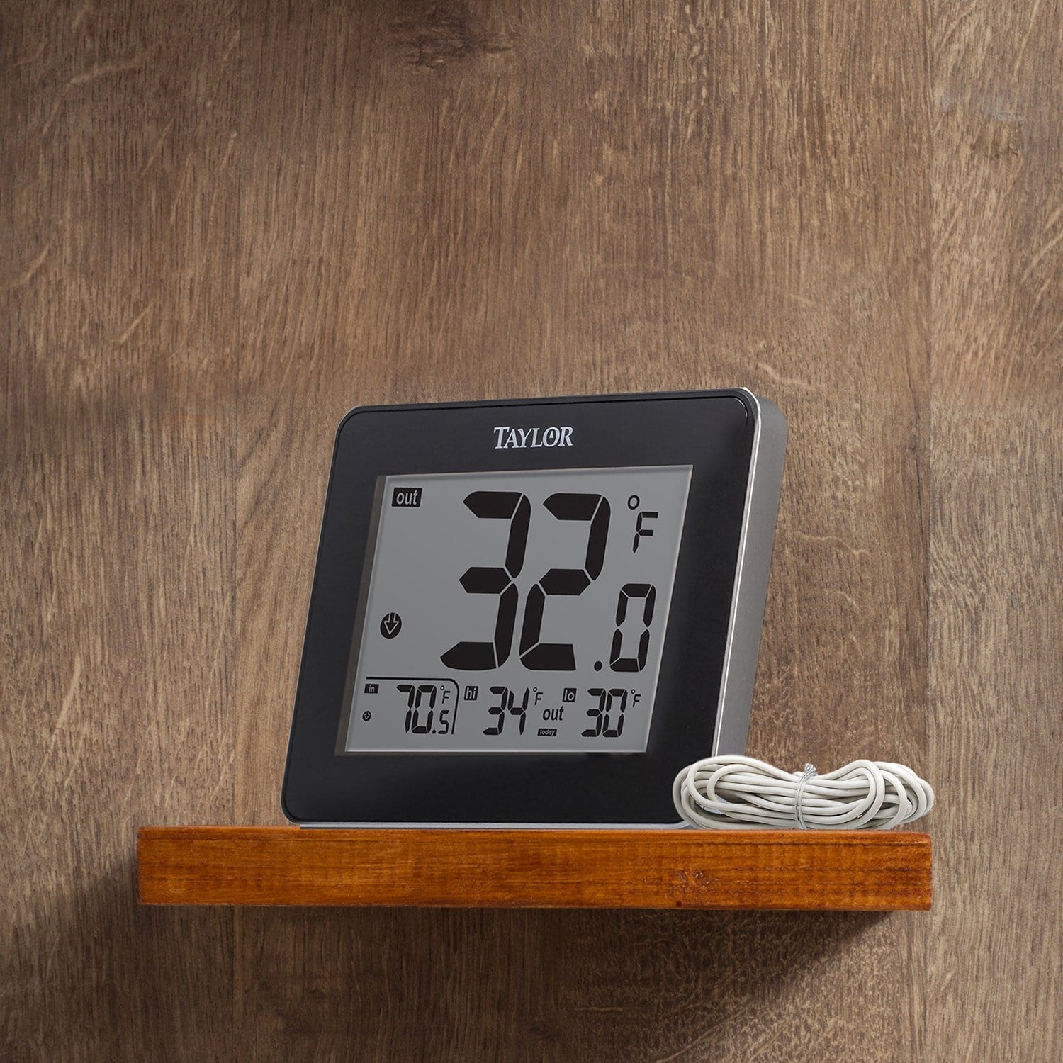 Wired Indoor and Outdoor Thermometer