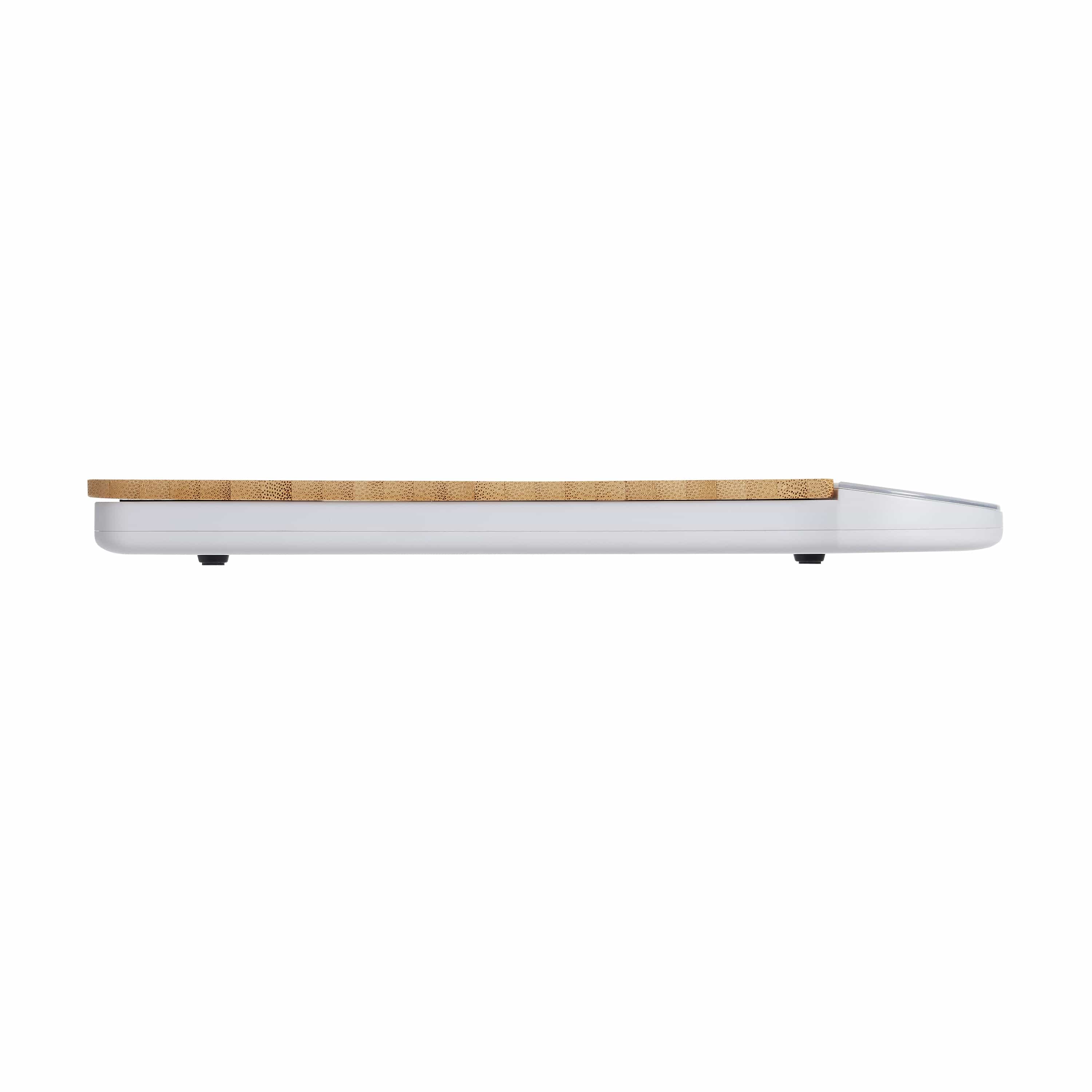 Digital Kitchen 15lb Food Scale Eco-Friendly Bamboo