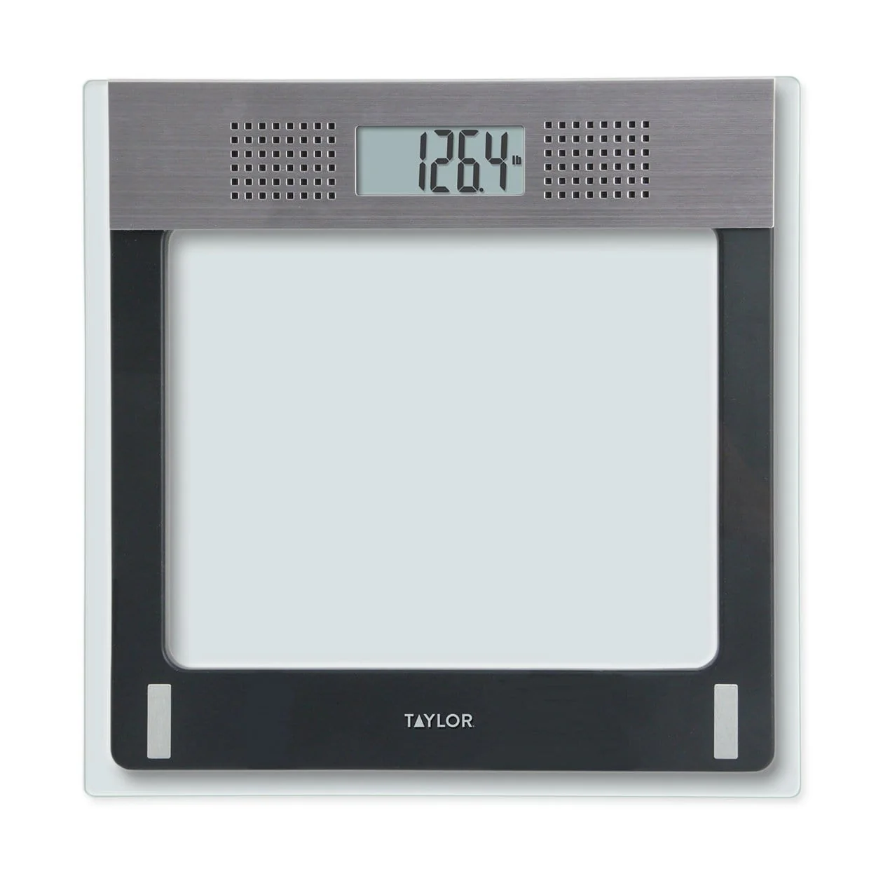 Digital Talking Bathroom Scale Clear Glass
