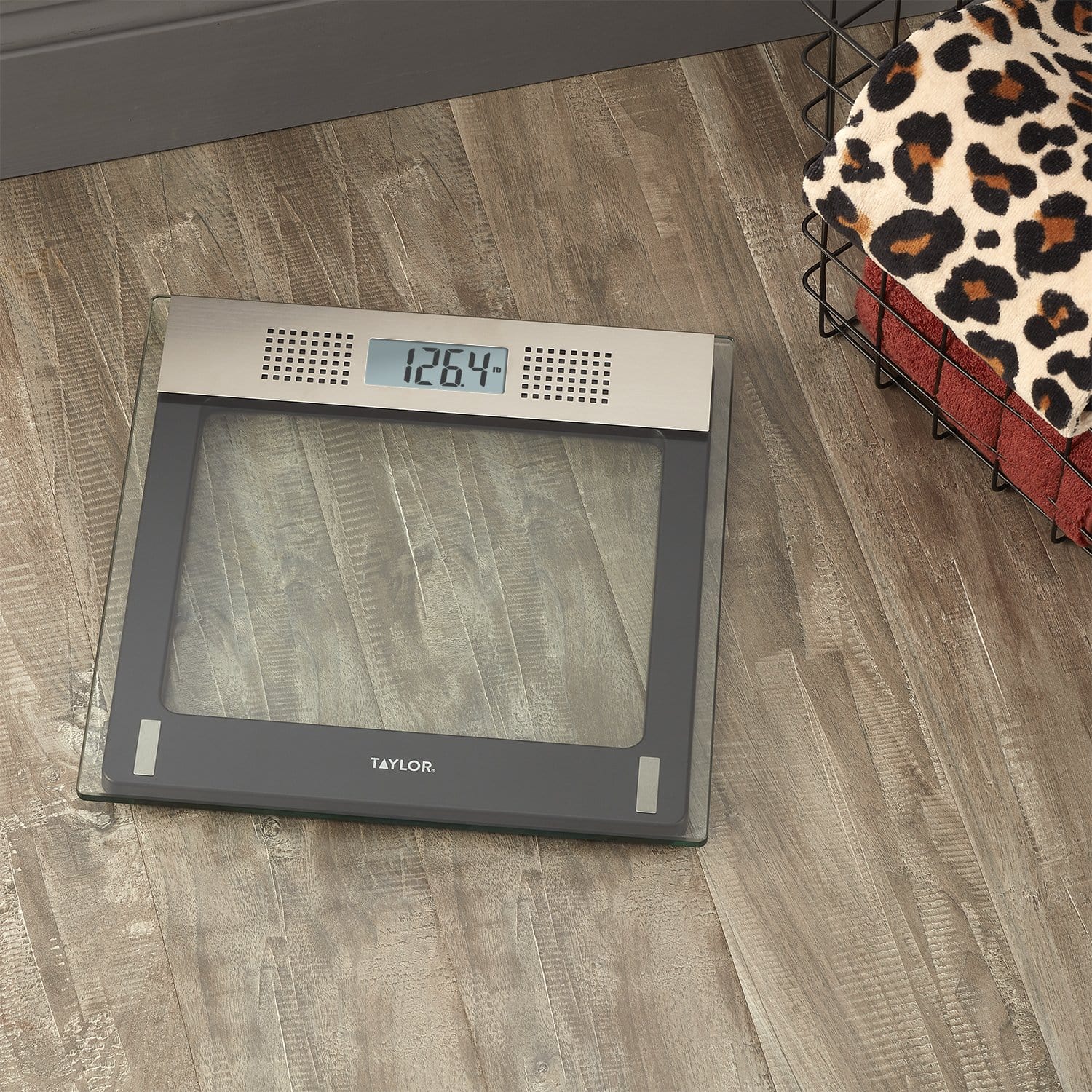 Digital Talking Bathroom Scale Clear Glass 4 Digital Talking Bathroom Scale Clear Glass