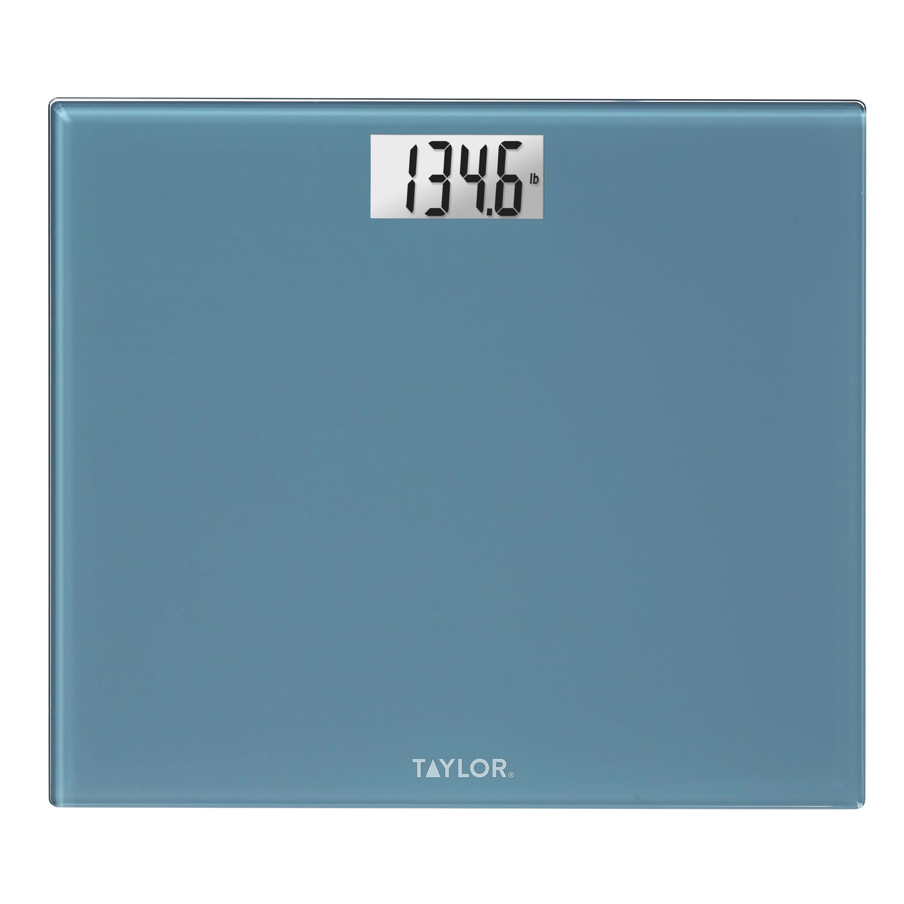 Digital Bathroom Scale in Slate Blue