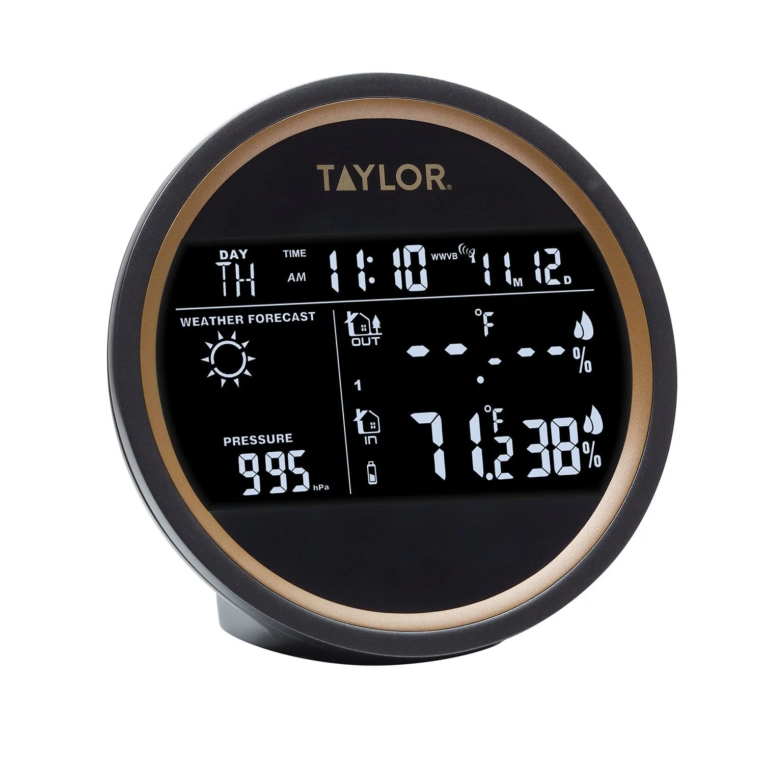 Digital Round Weather Forecaster with LED