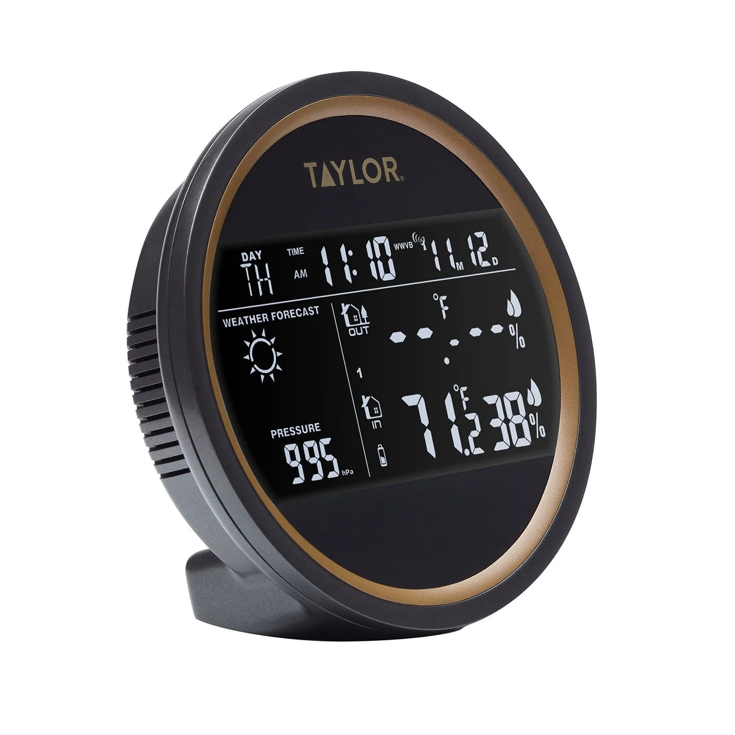 Digital Round Weather Forecaster with LED