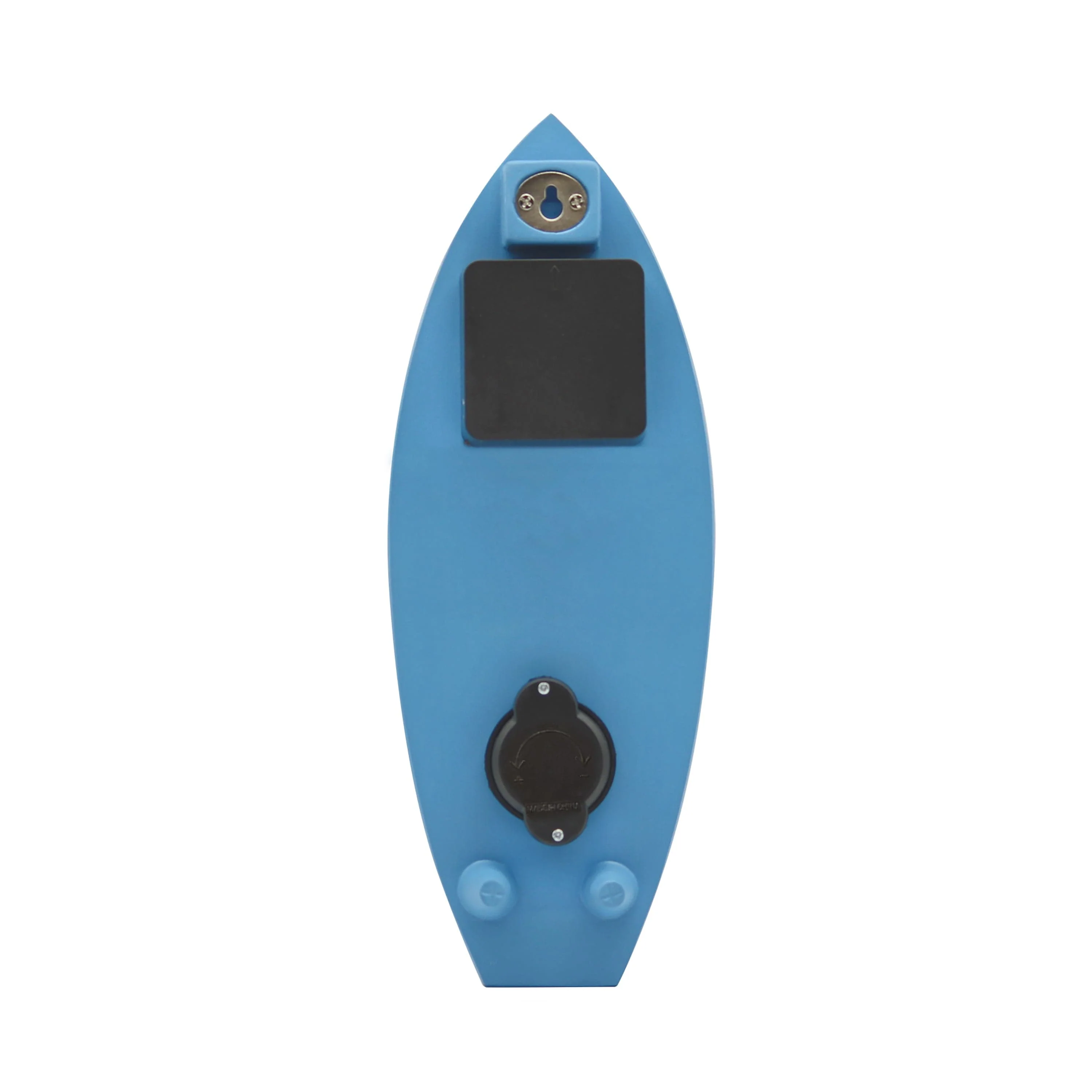 Poly Resin Surfboard Thermometer with Clock