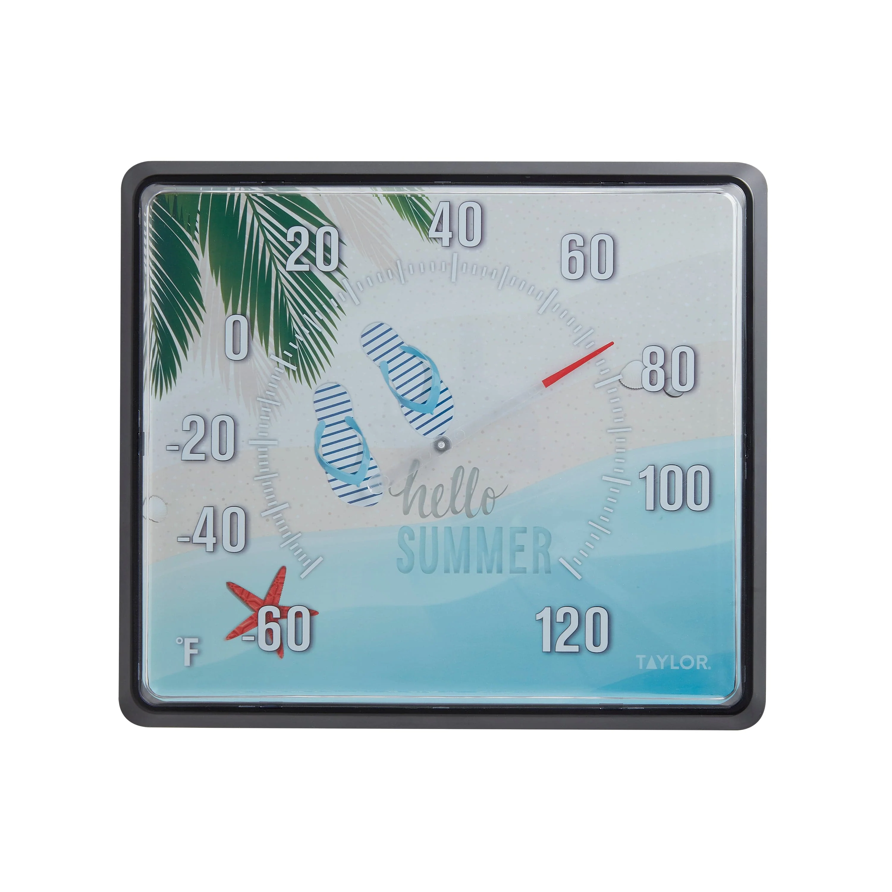 12" x 14" Thermometer, Hello Summer!