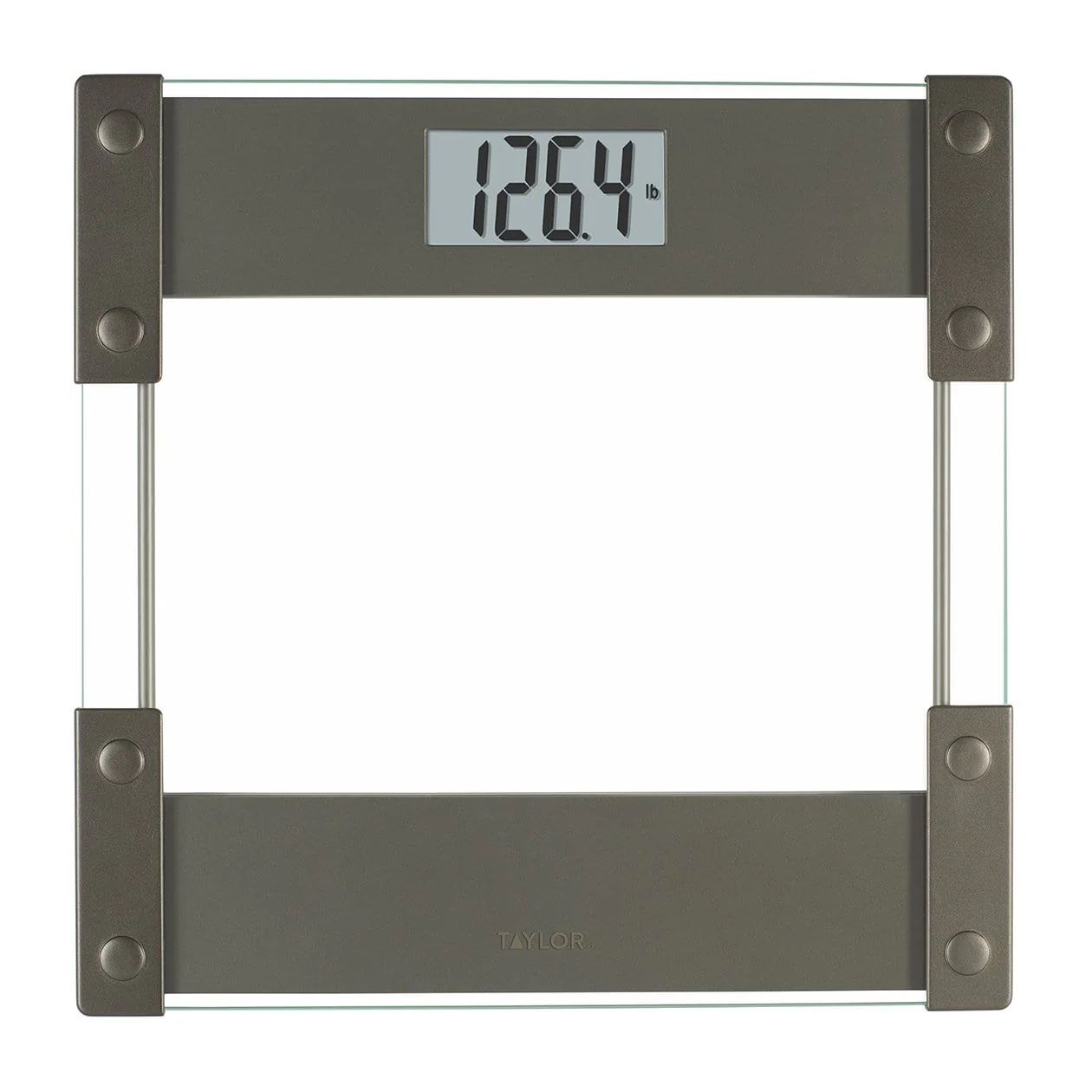 Digital Glass Bathroom Scale, Hinge Design