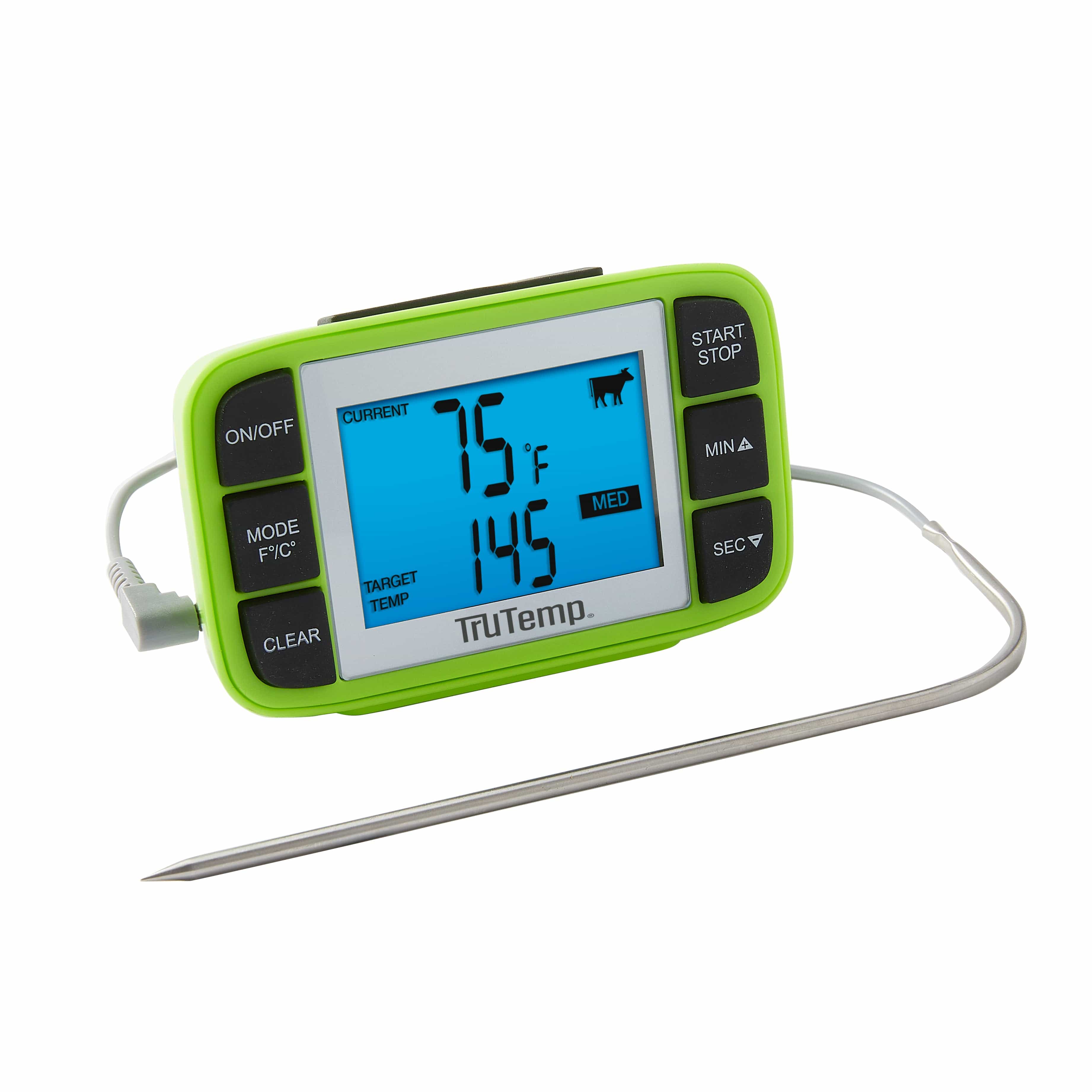 TruTemp Wired Probe Programmable Thermometer with Presets