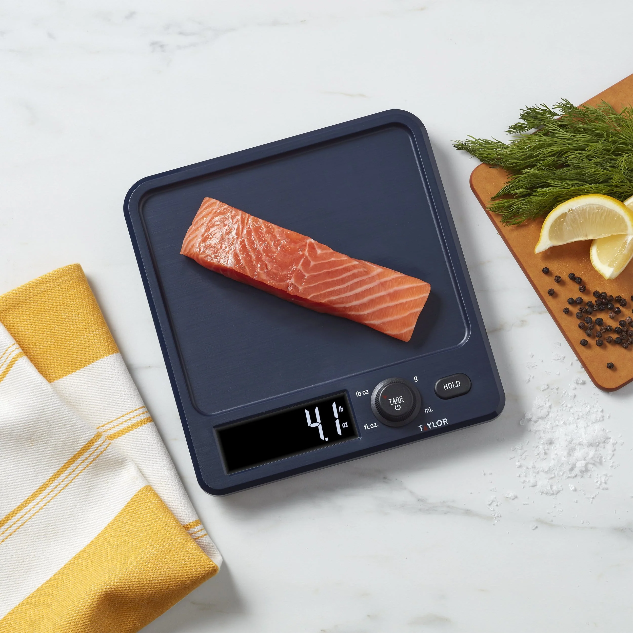 11lb Antimicrobial Kitchen Scale with Rotating Knob 4 11lb Antimicrobial Kitchen Scale with Rotating Knob