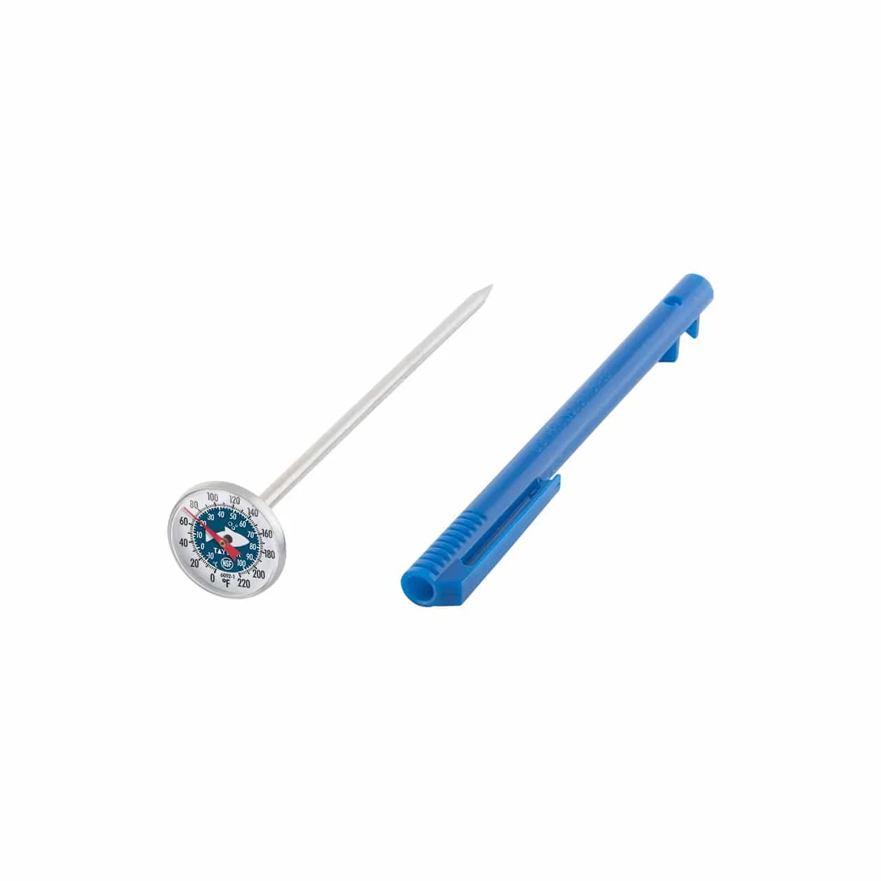 1" Dial Instant Read Cross-Contamination Thermometer, Fish