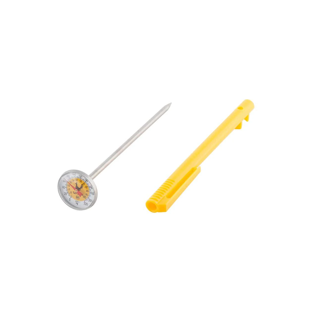 1" Dial Instant Read Cross-Contamination Thermometer, Poultry