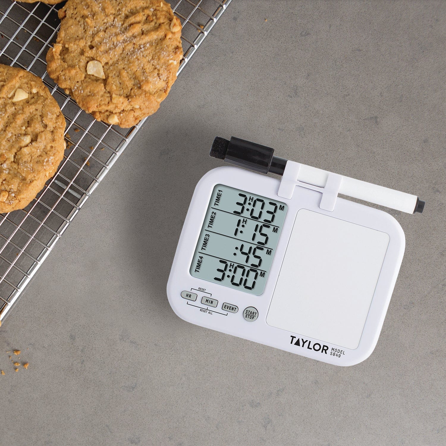 4 Event Timer with Whiteboard