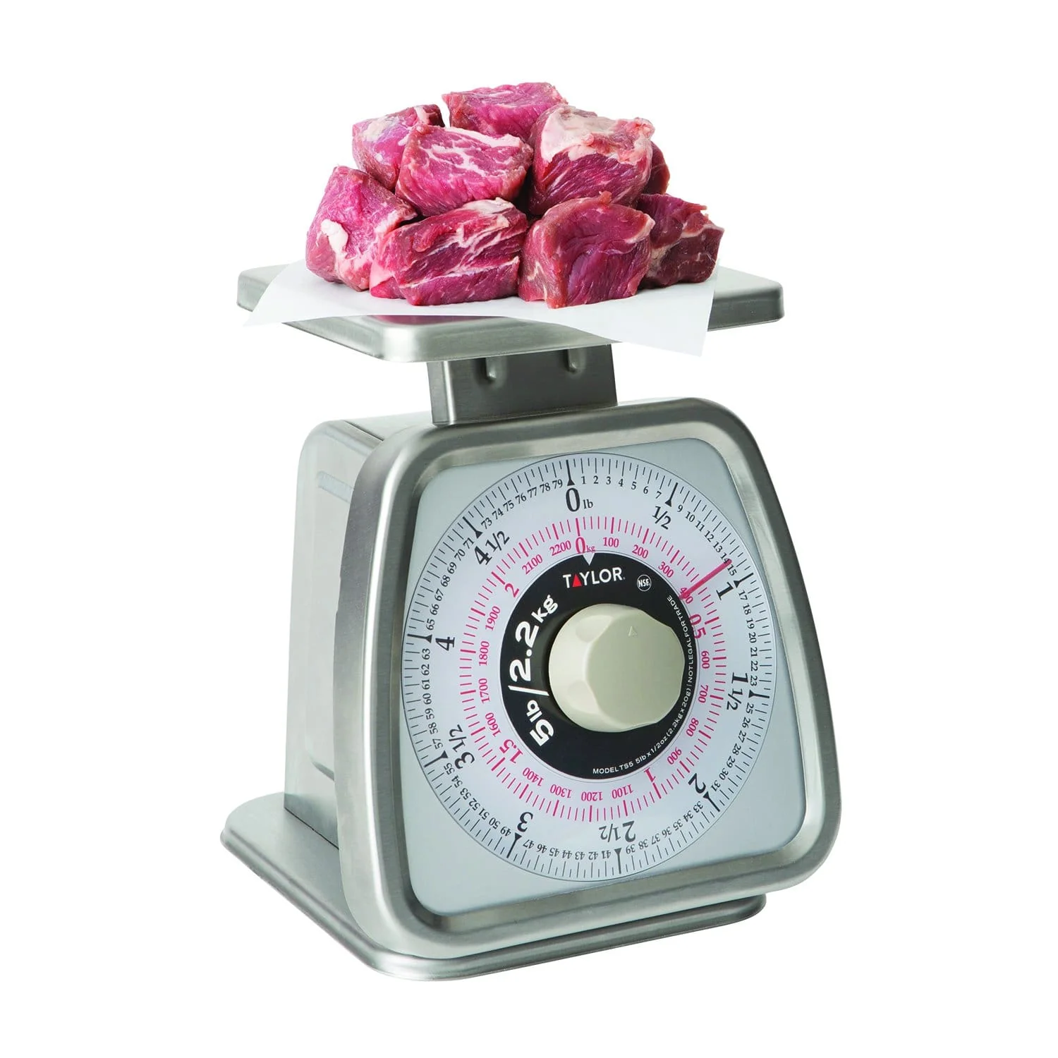 Analog Portion Control Scale with Rotating Dial