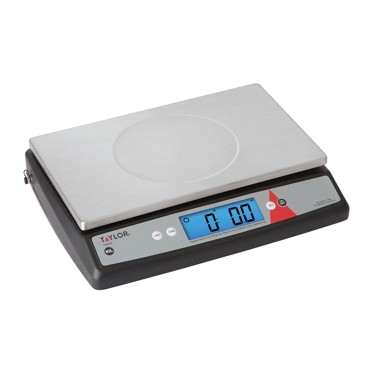 Commercial Digital Portion Control Scale with Oversized Platform, 66lb Capacity