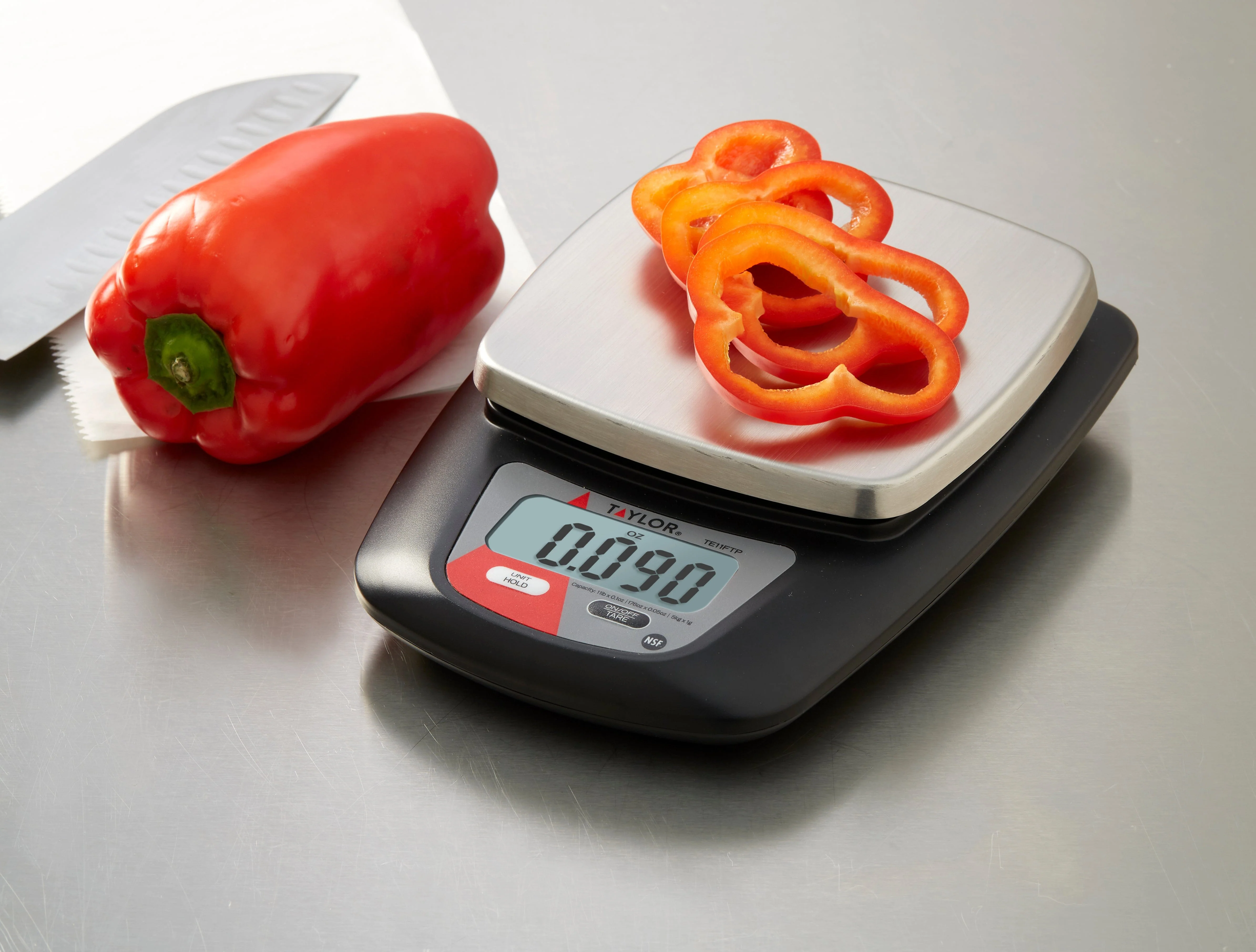 Commercial Digital Portion Control Scale, 11 lb Capacity
