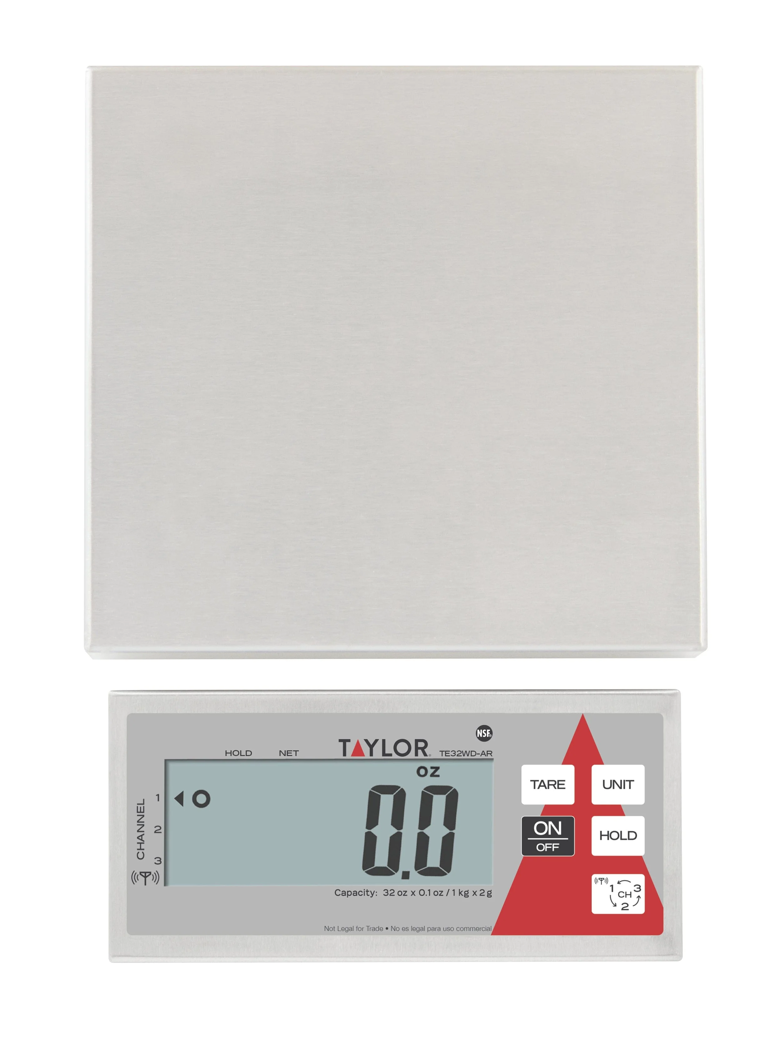 Commercial Wireless Digital Scale, 32oz Capacity