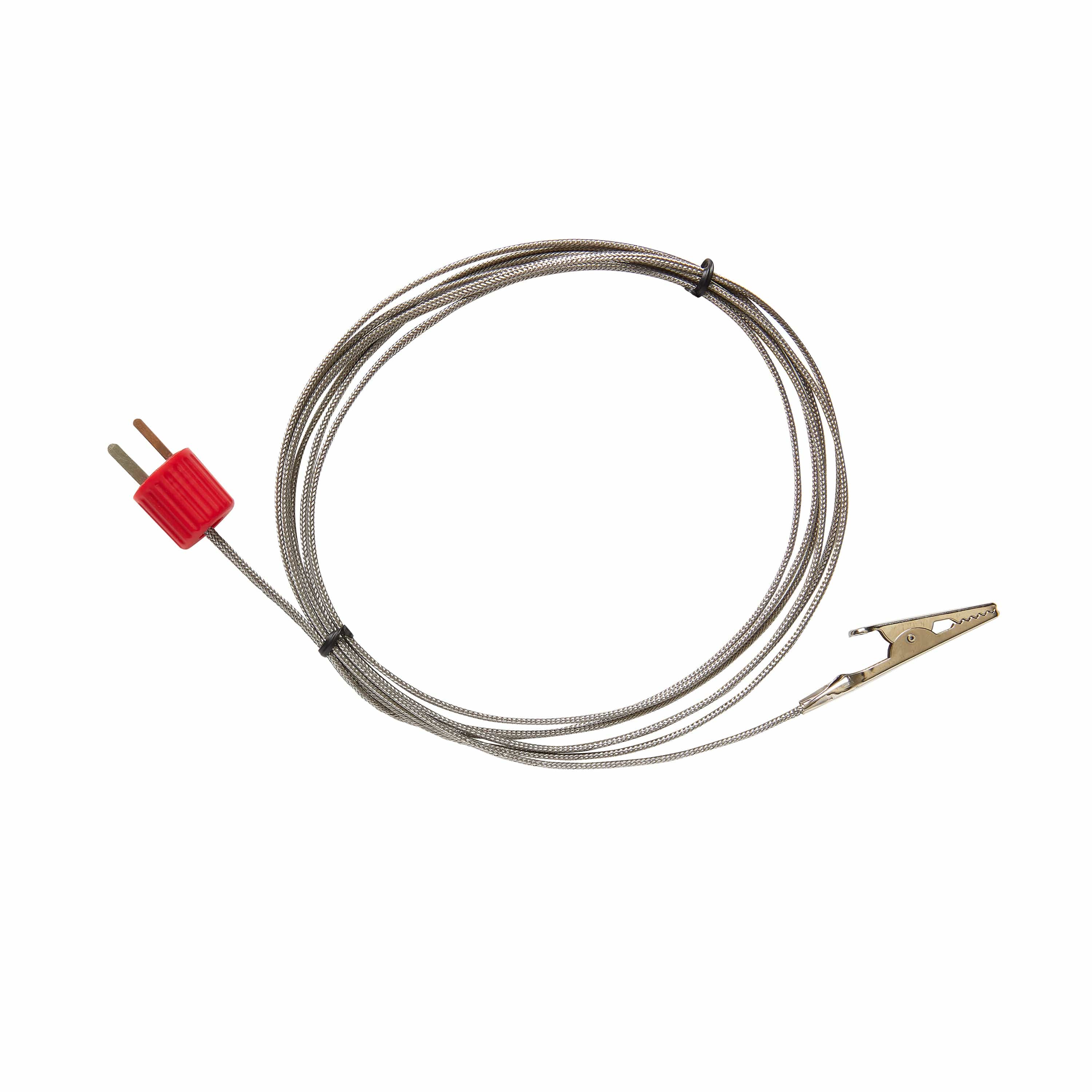 Home 19 K-TYPE Thermocouple Gator Clip W-AIR/GAS